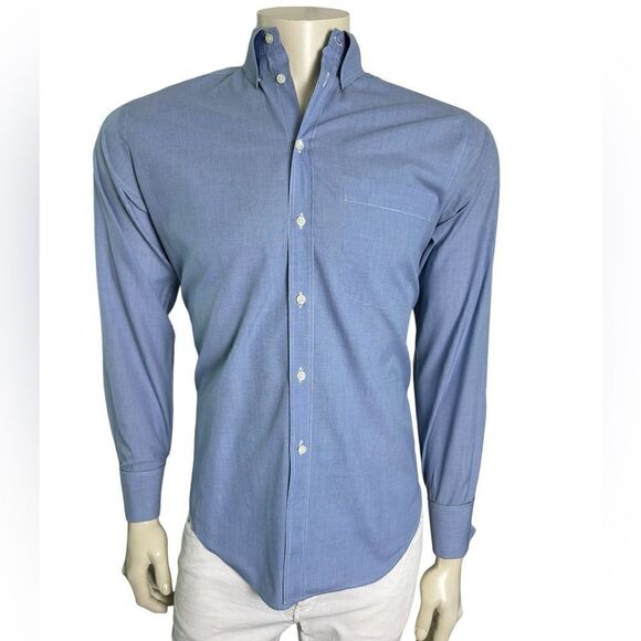 Giorgio Armani L/S  Men’s  Dress Shirt w/French Cuffs Like New Size 14.5/37 - Picture 1 of 8